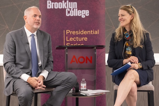 After a successful Presidential Lecture Series event on September 30, Michelle J. Anderson and Aaron Olson co-authored an op-ed titled, “Economic Mobility in the Age of AI.” 