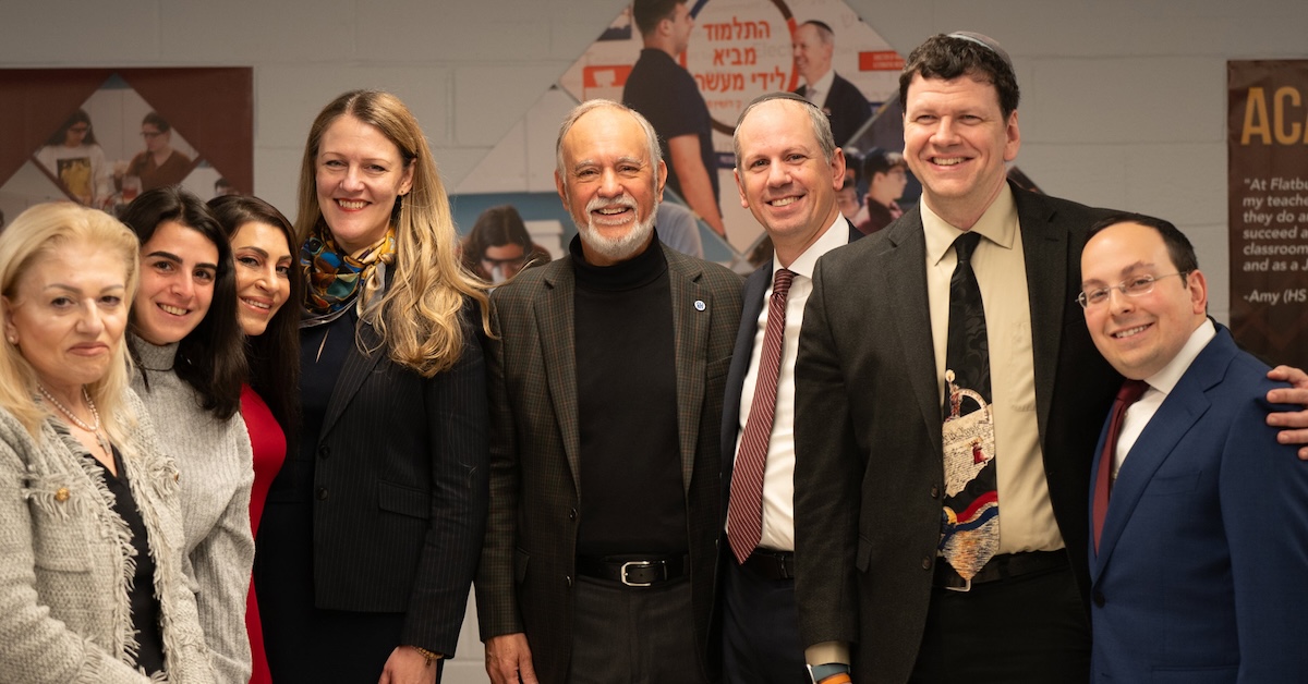 Yeshiva visit Anderson social