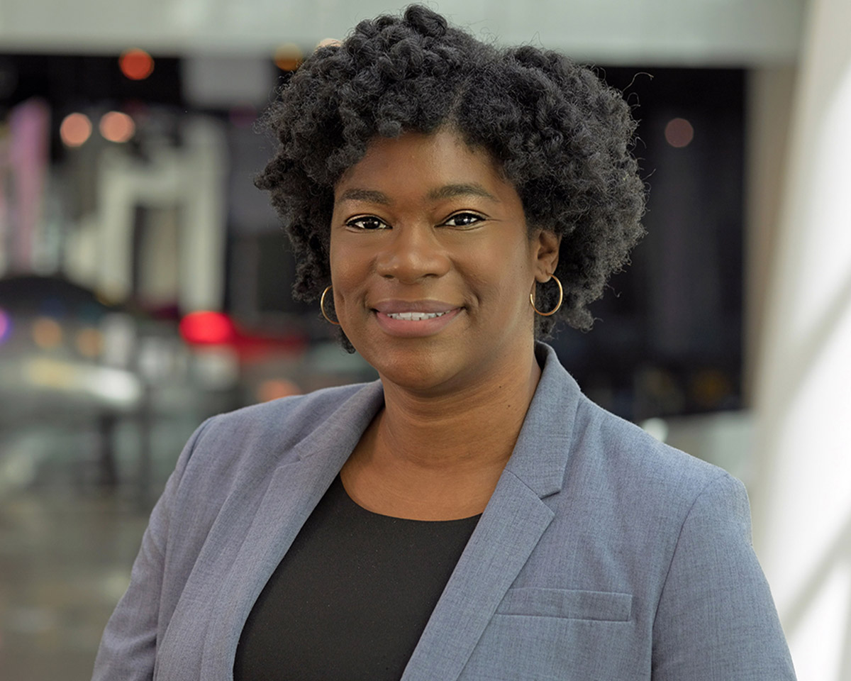 Analytics'  Vanessa Edwards photographed at Bloomberg World Headquarters in New York on September 23, 2020. Photographer: Lori Hoffman/Bloomberg