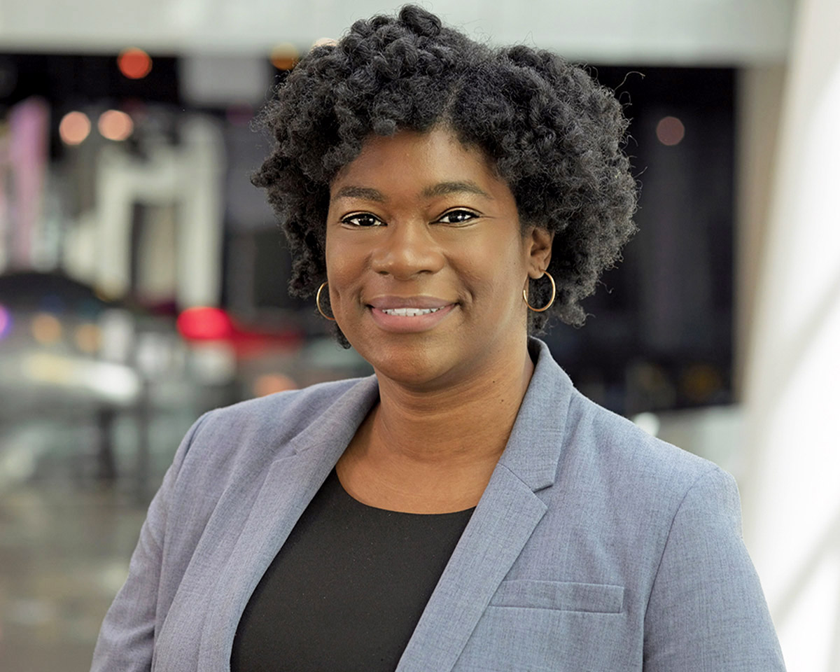 Analytics'  Vanessa Edwards photographed at Bloomberg World Headquarters in New York on September 23, 2020. Photographer: Lori Hoffman/Bloomberg