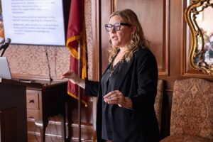 Niesha Taylor, the inaugural director of career readiness at the National Association of Colleges and Employers (NACE). 