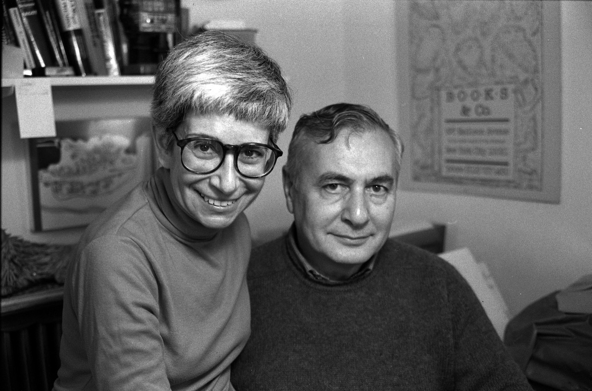 Lee and Stanley Hochman in the 1980s. The photographer, Lütfi Özkök, was a friend whom Lee Hochman met in Paris in 1949; now internationally known for his portraits of writers and artists.