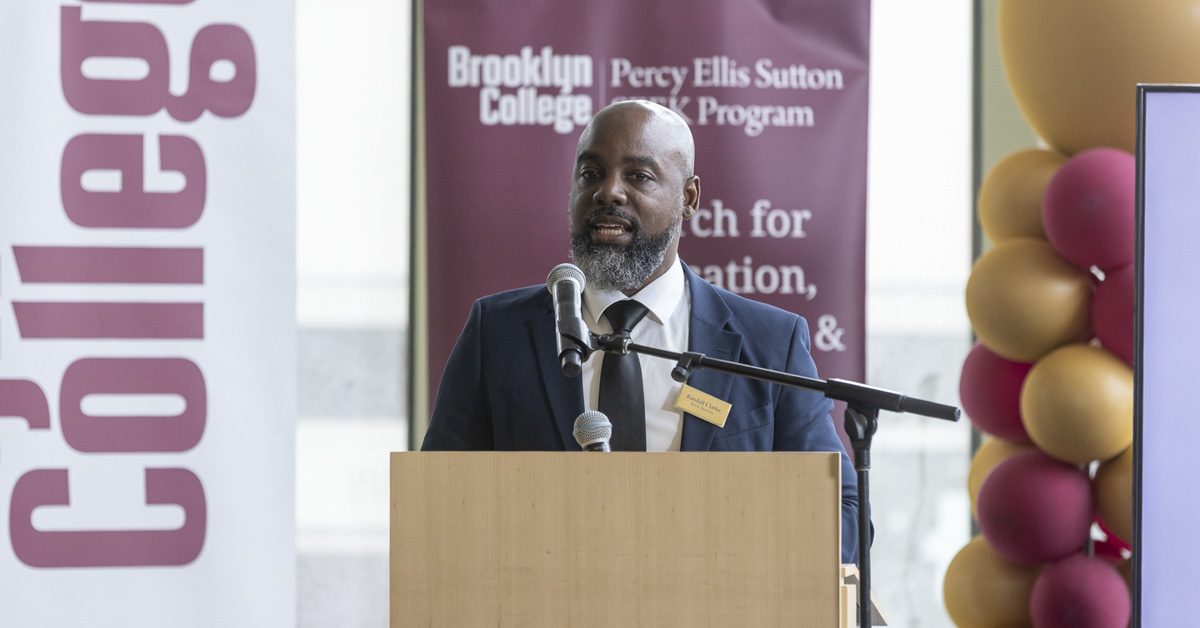 Randall Clarke, director of the Brooklyn College SEEK Program