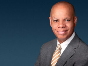 President Michelle J. Anderson Welcomed Patrick Gaspard for Second Presidential Lecture Series Event