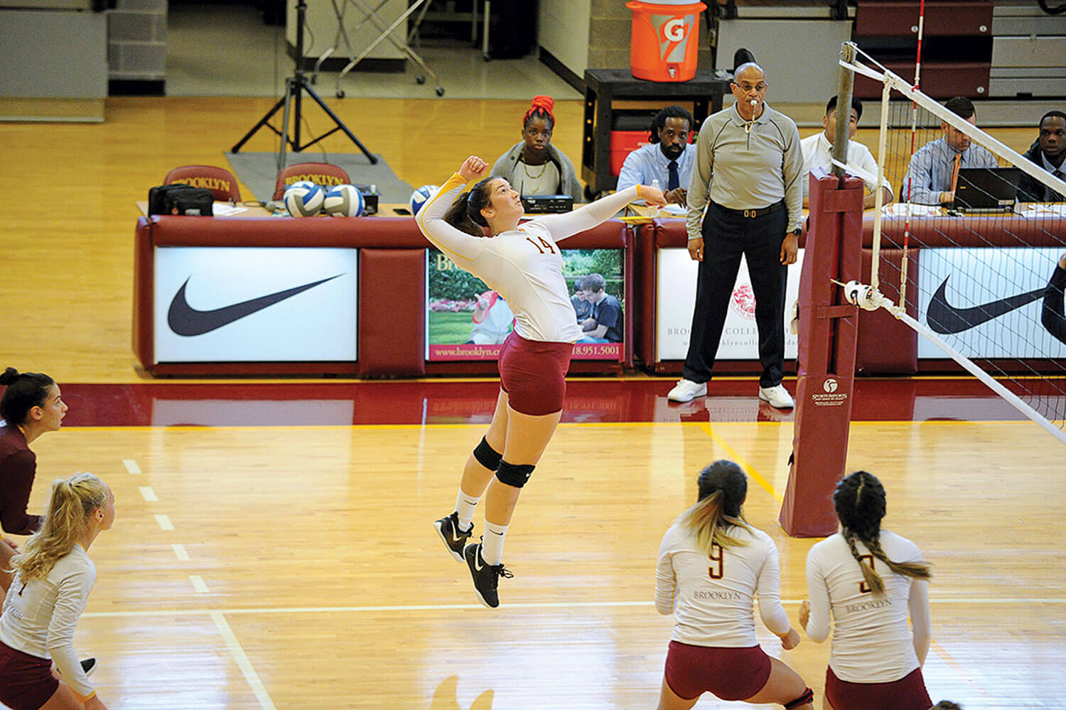 Michaela Appel was named CUNYAC Women’s Volleyball Player of the Year.