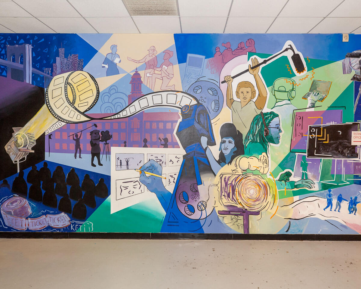 New Mural Project Builds Connections While Beautifying Campus