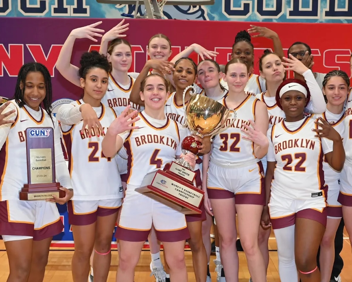 After winning their fourth-straight CUNYAC title on February 23, Brooklyn College’s Bulldogs women’s basketball team will travel to Maine face host Bates College in the First Round of the NCAA Division III Championship Tournament at 6:30 p.m. Friday. 